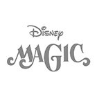 Disney Magic logo highlighting D&E Decor's bespoke decor for Disney's luxury cruise ships.